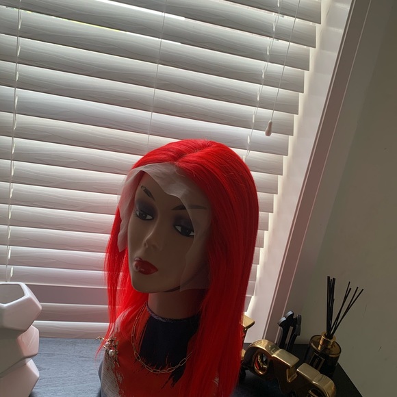 Bob 12inch virgin Human wig with frontal 13*4 lace - Picture 6 of 8